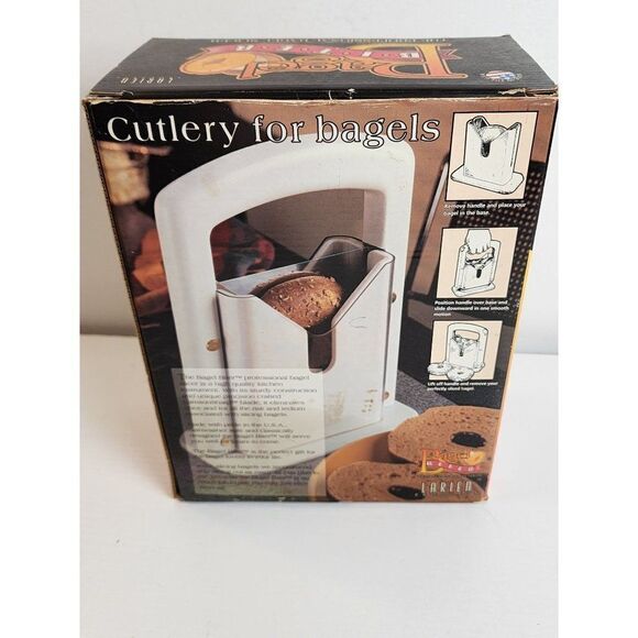 Bagel Biter, Vintage Kitchen Tool with Original Box - Picture 2 of 7